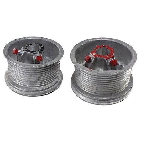 Cable Drum, Aluminum, 2 11/16 in L, PK2 MPN:400-12S