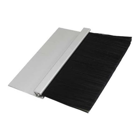 Brush Seal, Nylon, 2 in L, 8 ft W, Black MPN:BNS22-8