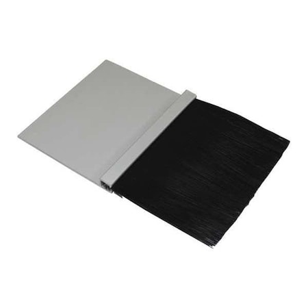 Brush Seal, Nylon, 3 in L, 8 ft W, Black MPN:BNS3383-8