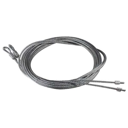 Cable Assembly, 5/32 in, 13 21/32 ft L, PK2 MPN:CAG532-164