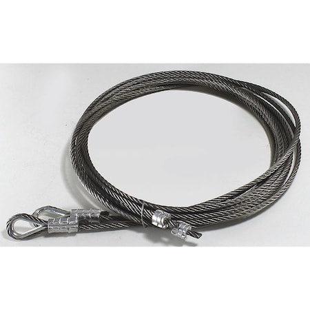 Cable Assembly, 1/8 in, 13 21/32 ft L, PK2 MPN:CAS18-164