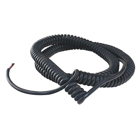 Retractable Coil Cord, 18/3 SJO, L 5 ft MPN:CCD525-3