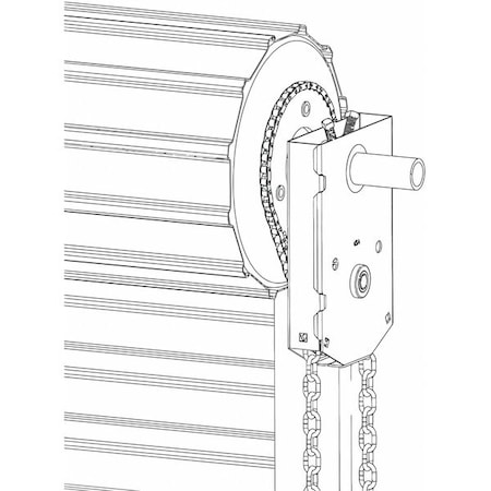 Industrial Door Opener, 16 ft Door Height MPN:CH401RDJR516