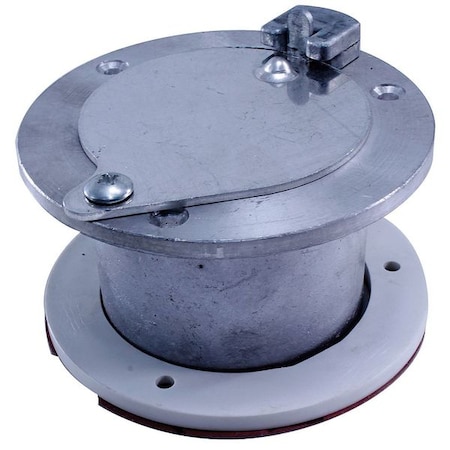 Exhaust Port, For 2 in Door, Aluminum MPN:EL52