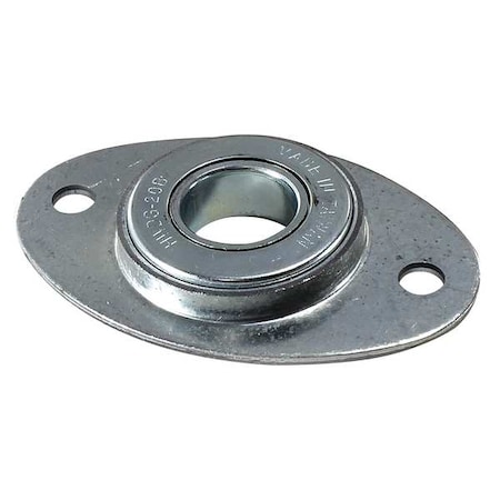 Garage Door Bearing, Steel, 1 in Dia, PK4 MPN:FCU310