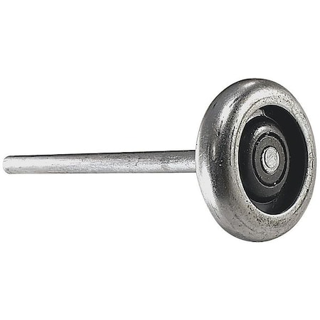 Garage Door Roller, 6 1/2 in L, Steel, PK4 MPN:R3177