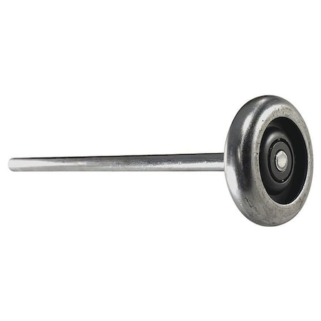 Garage Door Roller, 8 1/2 in L, Steel, PK4 MPN:R3197