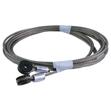 Cable Door Assy, 120 In x 1/8 OD, PR MPN:TD-CAS14-120