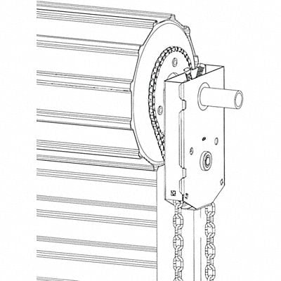 Industrial Door Opener 16 ft Door Height MPN:CH401RDJR516