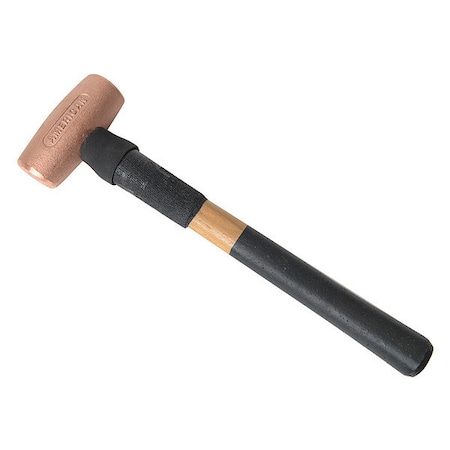 Non-Spark Hammer, Copper, 3.5 lb., 14