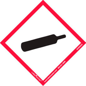LabelMaster® GHS Label Gas Cylinder 4