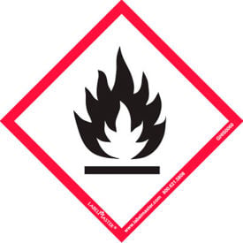LabelMaster® GHS Label Flame 4