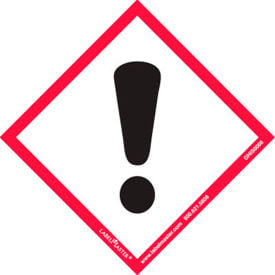 LabelMaster® GHS Label Exclamation Mark 4