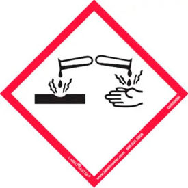 LabelMaster® GHS Label Corrosion 4