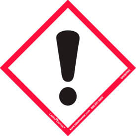 LabelMaster® GHS Label Exclamation Mark 4