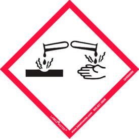 LabelMaster® GHS Label Corrosion 4