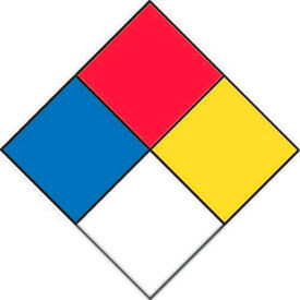 LabelMaster® NFPA® Diamond Label 10-1/2