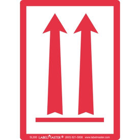 LabelMaster® Arrow Up Air Labels PVC-Free Film 4