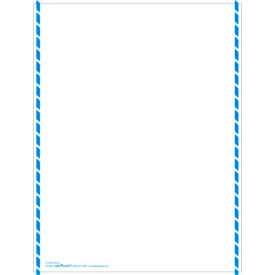 LabelMaster® IMO Dangerous Goods Declaration Blank Form 100 Sheets/Pack White/Blue F03L-B
