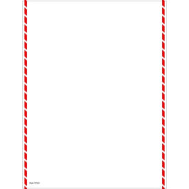 LabelMaster® Shipper's Declaration For Dangerous Goods Blank Form White/Red Pack of 100 F07LB
