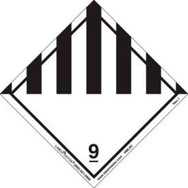 LabelMaster® Miscellaneous Dangerous Goods Paper Label 4