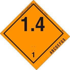 LabelMaster® Explosive 