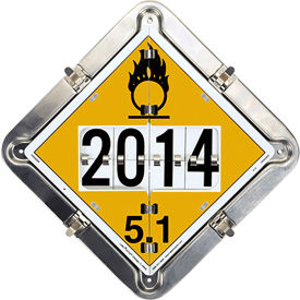 LabelMaster® Flip Placard 13-1/2