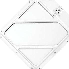 LabelMaster® Slidemaster Placard Holder 4 Clipped Corners 12-1/2