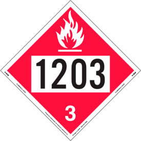 LabelMaster® Flammable Liquid Placard 10-3/4