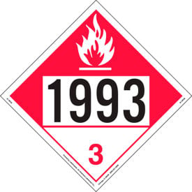 LabelMaster® Combustible Liquid Placard 10-3/4