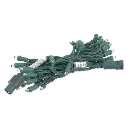 StringLights, 12.5ft, Button, 25LEDs, WrmWht MPN:35FV56