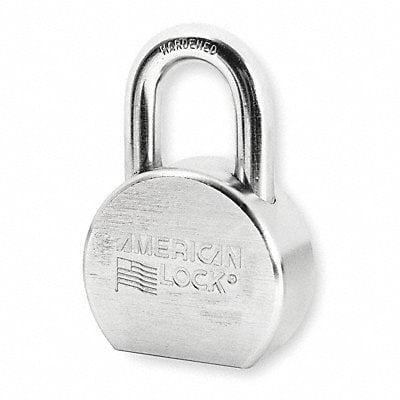 Keyed Padlock 15/16 in Round Silver MPN:A700