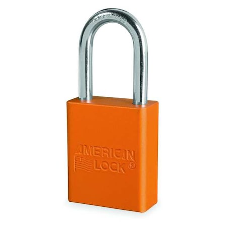 Orange Safety Lock-Out Padlock Keyed Different MPN:A1106ORJ