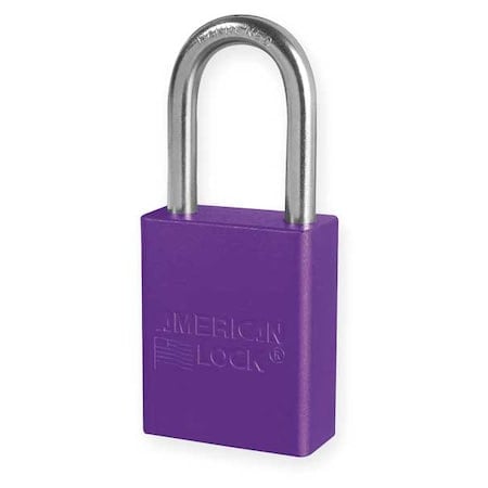 Purple Safety Lock-Out Padlock Keyed Different MPN:A1106PRP