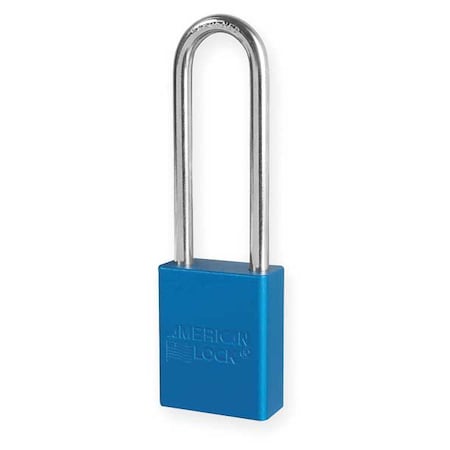 Aluminum Padlock - BLUE3
