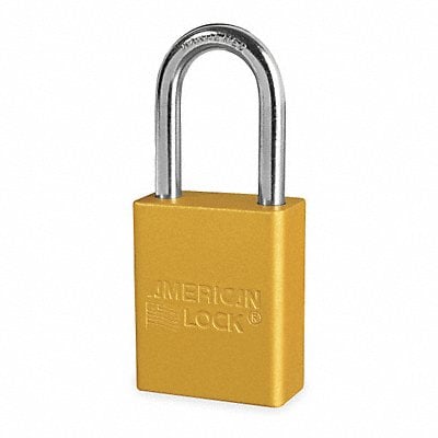 D1919 Lockout Padlock KA Yellow 1-7/8 H MPN:A1106KAYLW22165