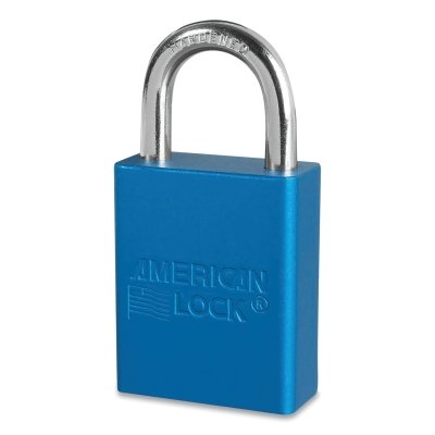 Blue Safety Padlock Keyed Alike 5-Pin MPN:A1105KABLU-47786