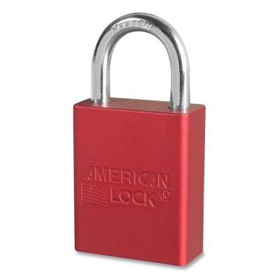 5 Pin Safety Lock-Out Padlock Keyed Alike Master MPN:A1105KAMKRED-M403