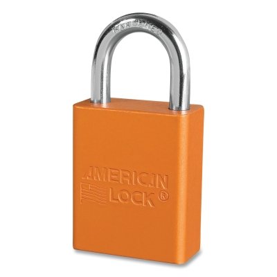 5 Pin Orange Safety Lockout Padlock Keyed Alike MPN:A1105KAORJ-42338