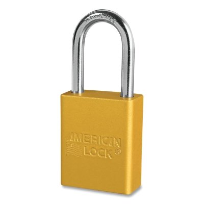 Yel Andzd Al Safety Padlock 1-1/2IN Shackle Ka MPN:A1106KAW6000YLW