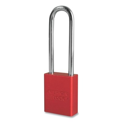 Red Aluminum Lock-Outpadlock Keyed Alike MPN:A1107KARED-22447