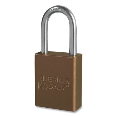 Duranodic Safety Lock-Out Padlock Keyed Diffe MPN:A1166BRN