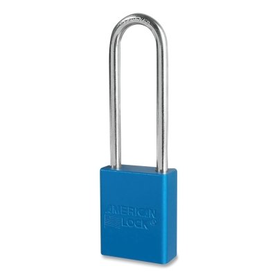 6 Pin Blue Safety Lock-Out Padlock Keyed Alike MPN:A1167KABLU-83385