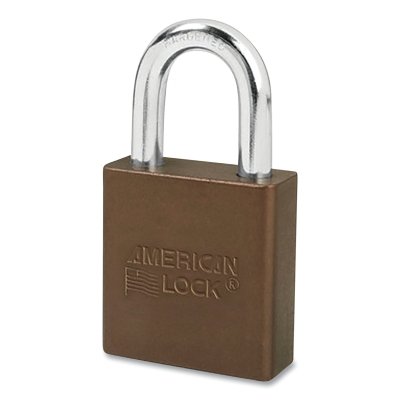 5-Pin Tumbler Safety Lockout Padlock Ka Brown MPN:A1205KABRN-36458
