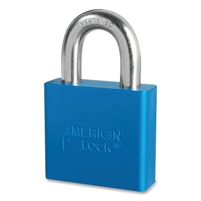 5-Pin Blue Safety Lock-Out Padlock MPN:A1305KABLU-25843
