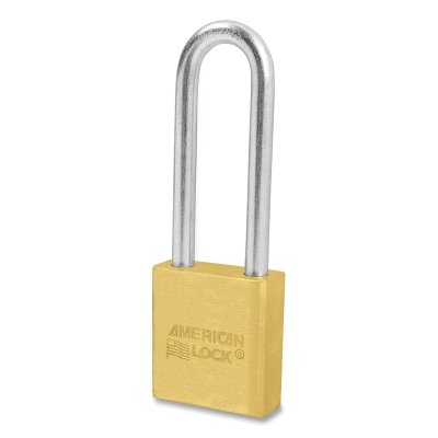 Solid Brass Padlock Keyed Different Weatherbuil MPN:A22