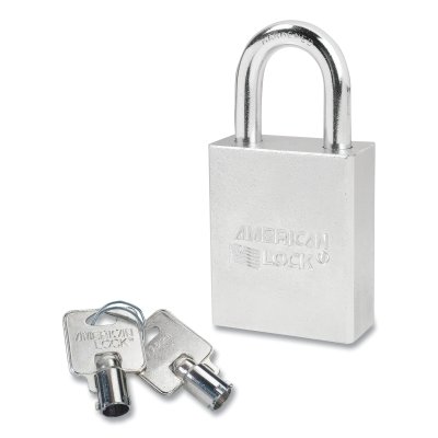 7 Pin Tubular Cylinder Steel Padlock Keyed Alike MPN:A7200KA-00520