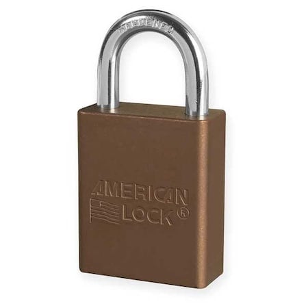 Duranodic Safety Lock-Out Padlock Color Coded MPN:A1105WR2BRN