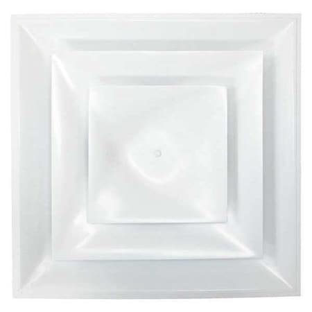 14 in Square 3 Cone Diffuser, White MPN:STR-C-14W