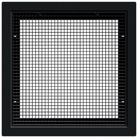 Return Air Grille 23 3/4 in X 23 3/4 in, Smooth, Plastic MPN:STR-ERFG-BK